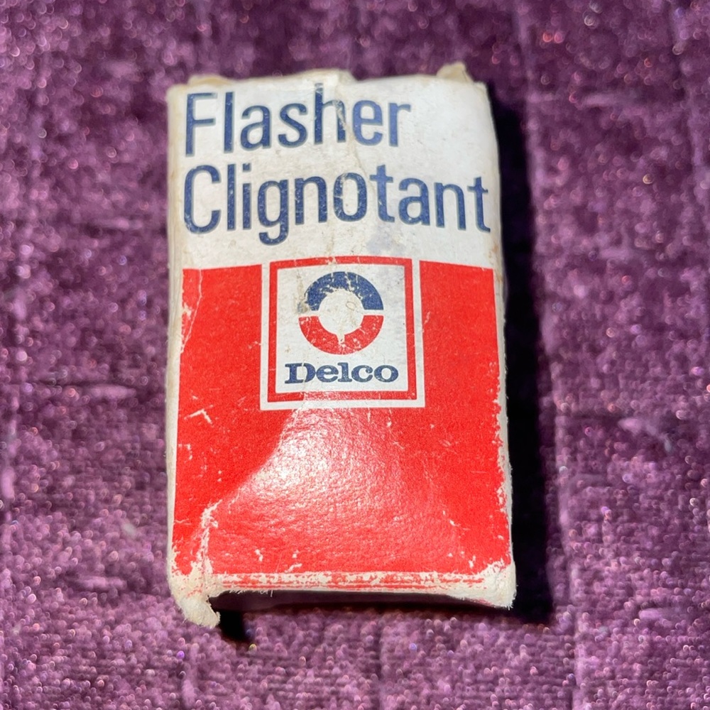 NEW OLD STOCK Vintage AC DeLco car flasher 552-12v made in Canada